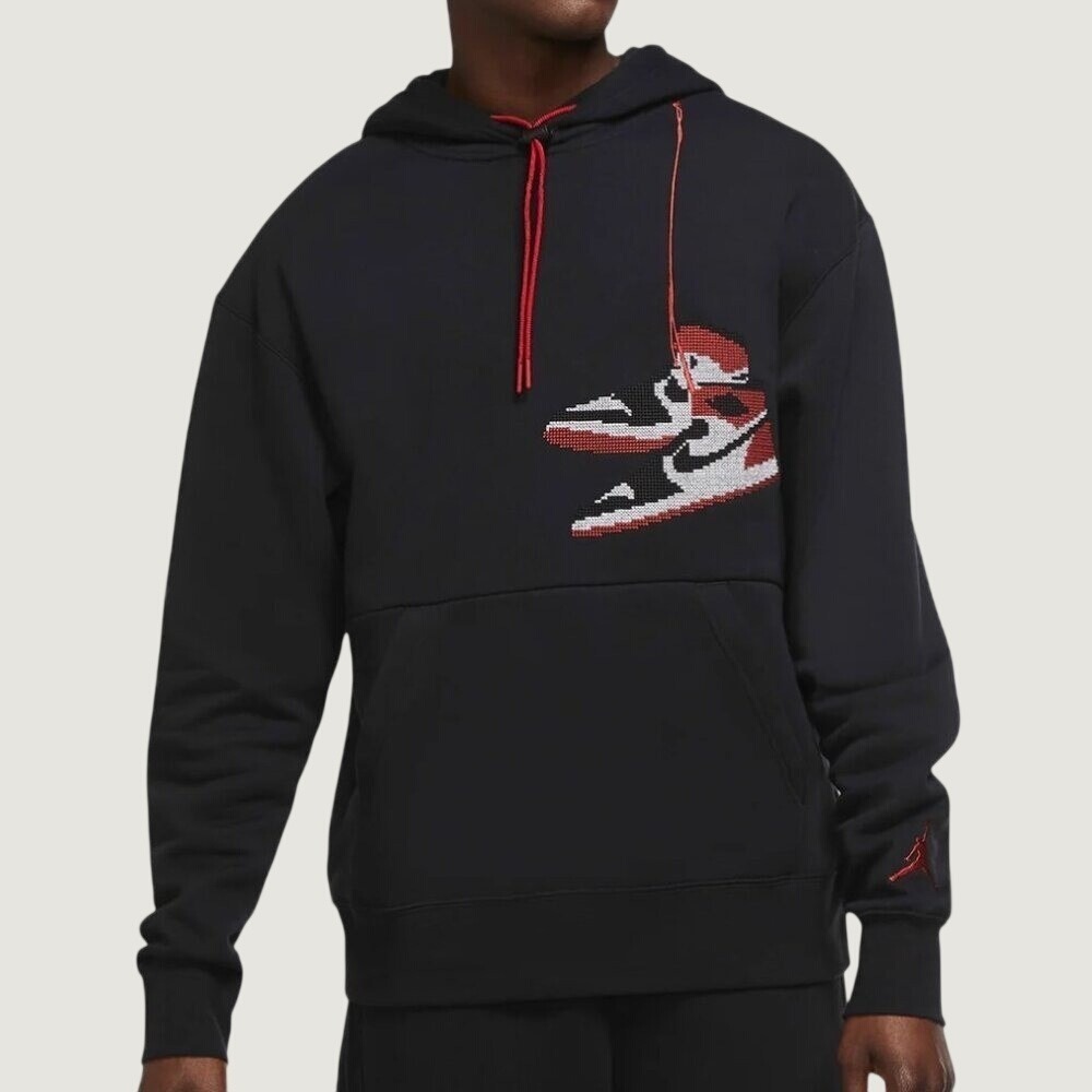 Air Jordan‎ 1 Retro Jumpman Holiday Hoodie Black M
